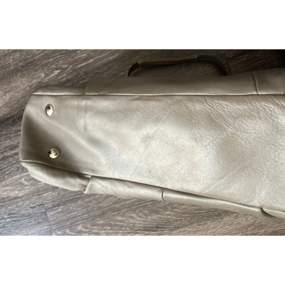 Coach F19248 MEDIUM Vintage Olive Cream Green Soho Leather Shoulder Bag Y2K - Picture 15 of 15